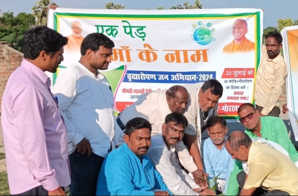 36.50 करोड़ पौधे रोपण कर नया कीर्तिमान रच दिया