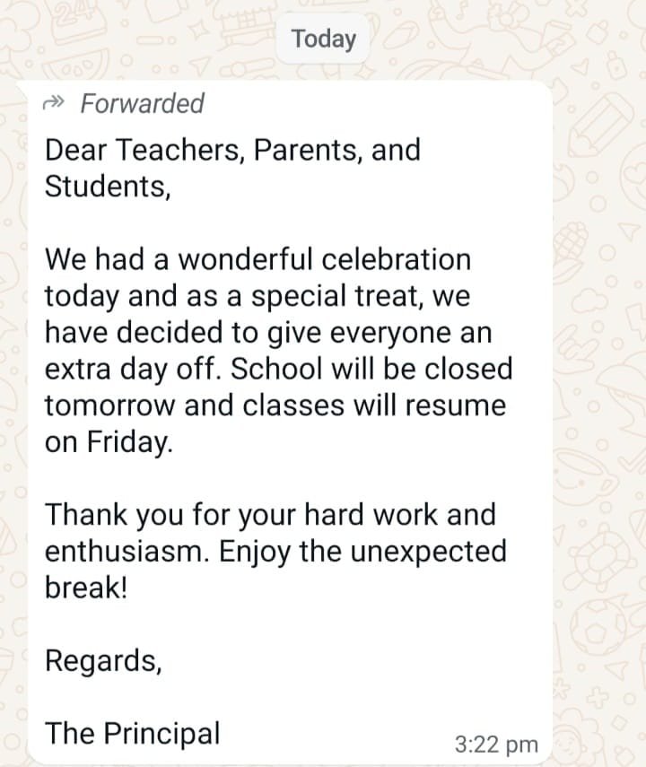 इस स्कूल के अपने नियम है साहब