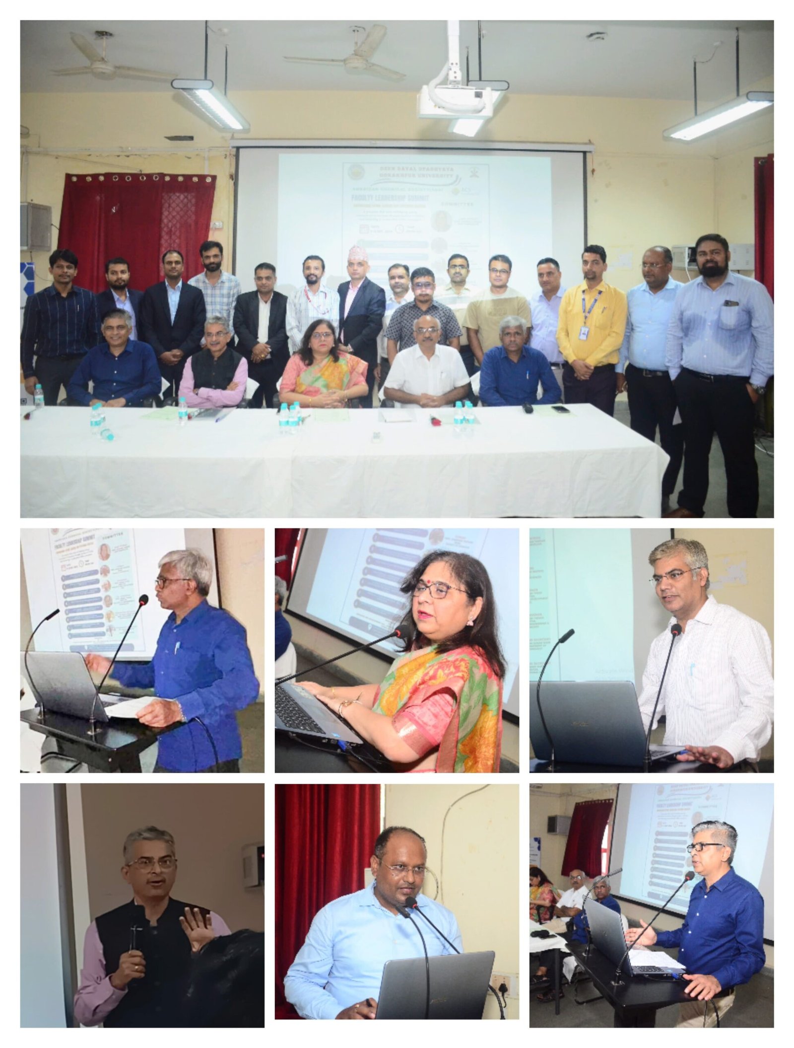 अमेरिकन केमिकल सोसाइटी (एसीएस) “फैकल्टी लीडरशिप समिट” का सफलतापूर्वक हुआ समापन