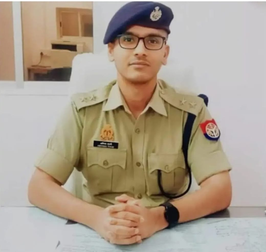 गोरखपुर के नवागत एसपी सिटी बने अभिनव त्यागी।