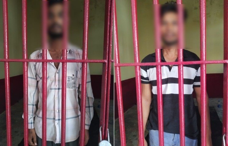 बक्शीपुर में हुई चाकूबाजी की घटना में शामिल दो आरोपियों को कोतवाली पुलिस ने किया गिरफ्तार