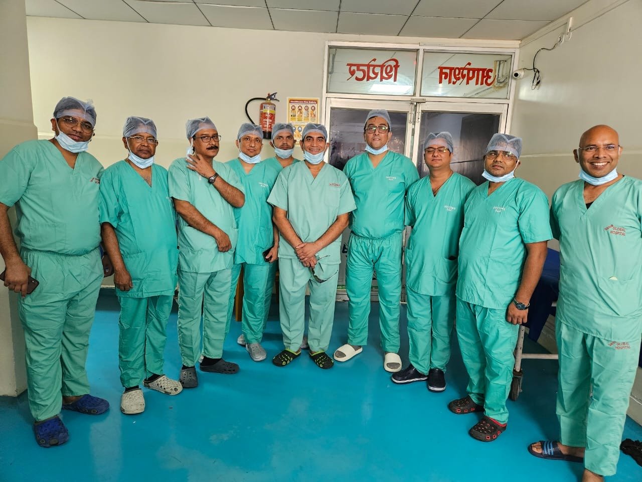 शाहिद ग्लोबल हॉस्पिटल में आज लेजर विधि से सर्जरी का कार्यशाला संपन्न हुआ