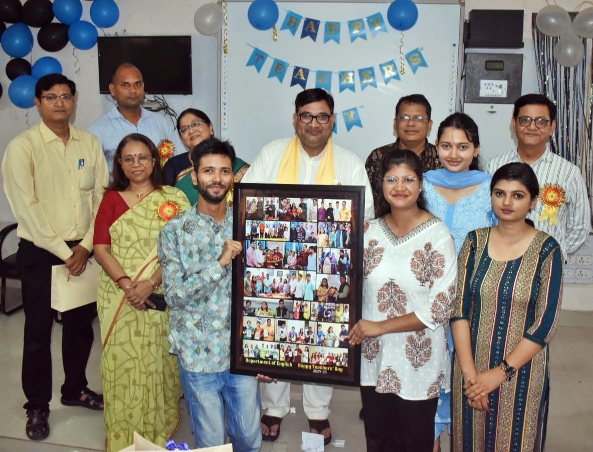 अंग्रेज़ी विभाग में शिक्षक दिवस पर विशेष कार्यक्रम का आयोजन