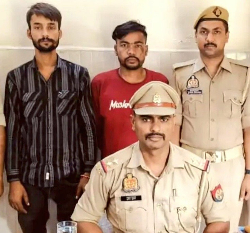 रेलवे पटरी पर खंबा रखने वाले दो पेशेवर चोर गिरफ्तार