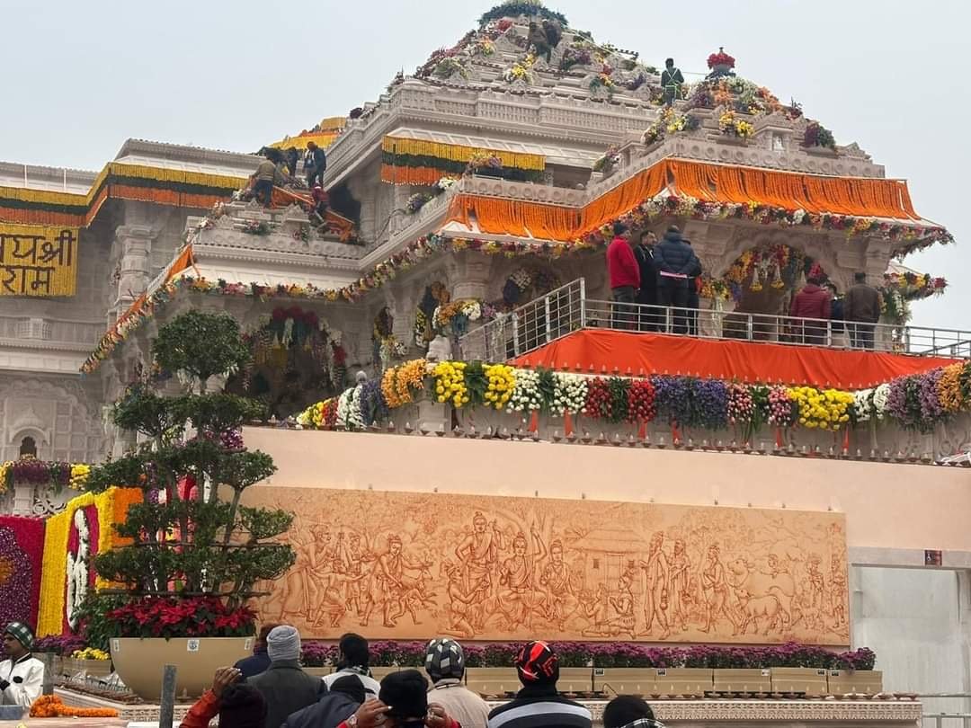अक्टूबर के प्रथम सप्ताह से शुरू हो जाएगा शिखर के निर्माण का कार्य
