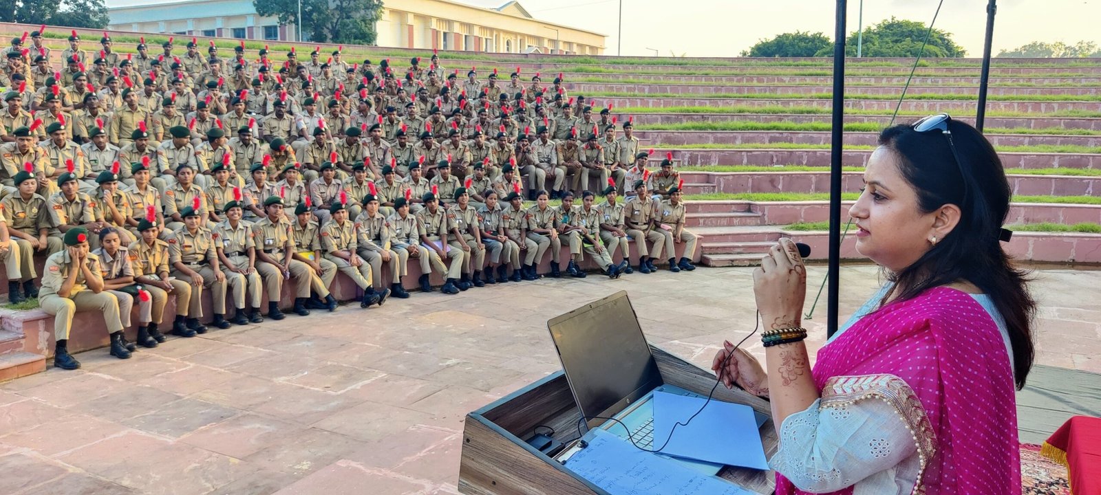 एनसीसी कैडेट्स को कैरियर काउंसिलिंग को लेकर किया गया जागरूक