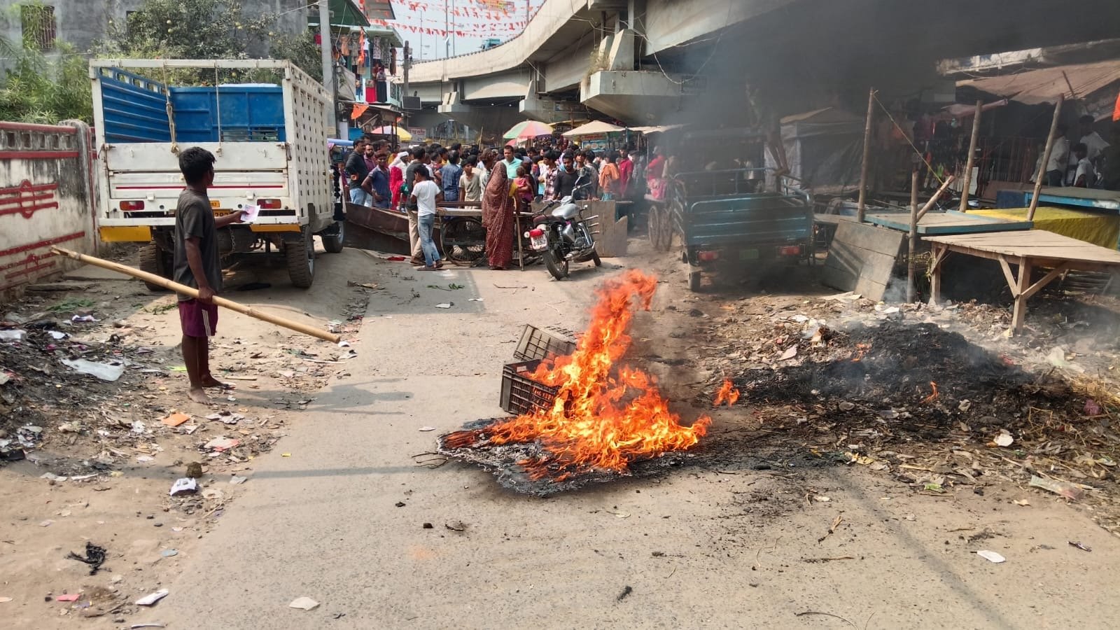 गोपालगंज थावे थाना क्षेत्र से ढाई साल के बच्चे का अपहरण।