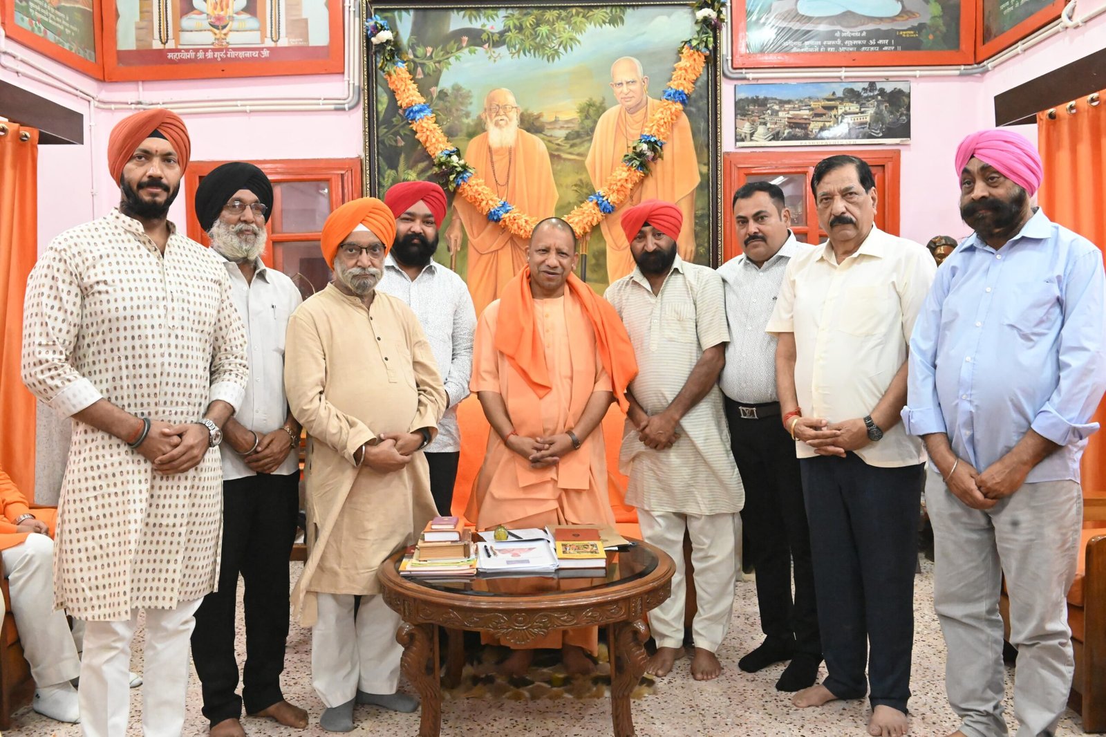 सिख समाज के प्रतिनिधि मण्डल ने की मुख्यमंत्री से मुलाकात