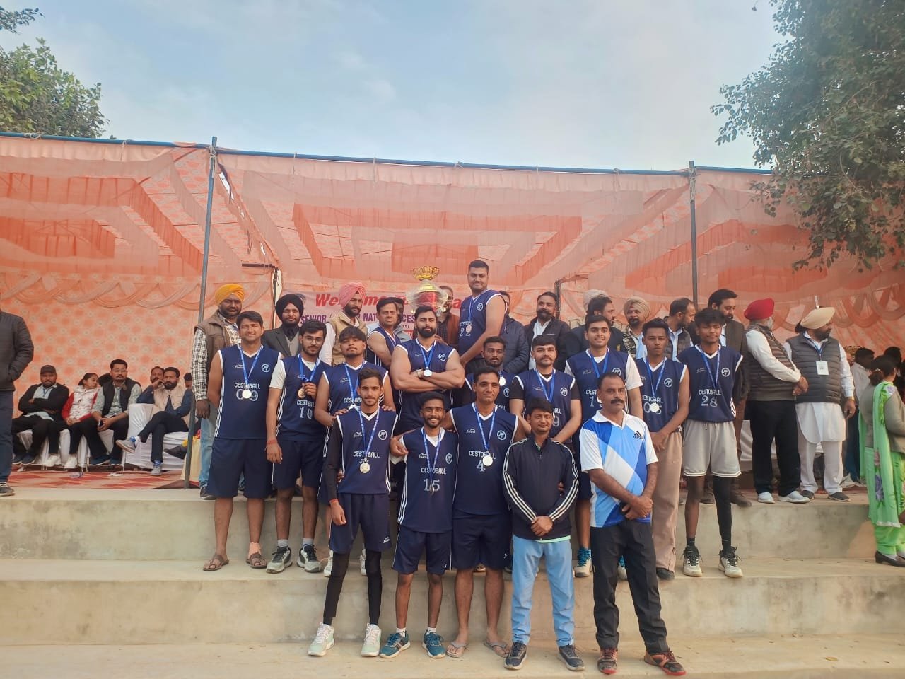 छठवां सीनियर और जूनियर सेस्टोबाल चैंपियनशिप का किया गया आयोजन