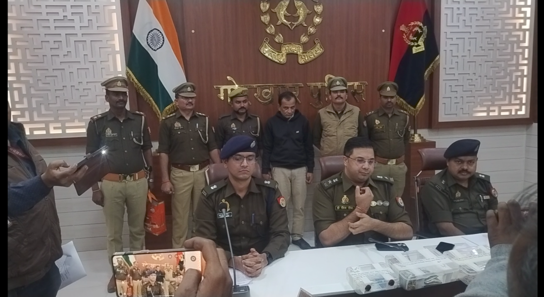 चोरी का अपराध कारित करने के आरोप में 01 नफर अंतर-राज्यीय चोर / अभियुक्त गिरफ्तार, कब्जे से चोरी के आभूषण, रुपया,कूटरचित दस्तावेज बरामद