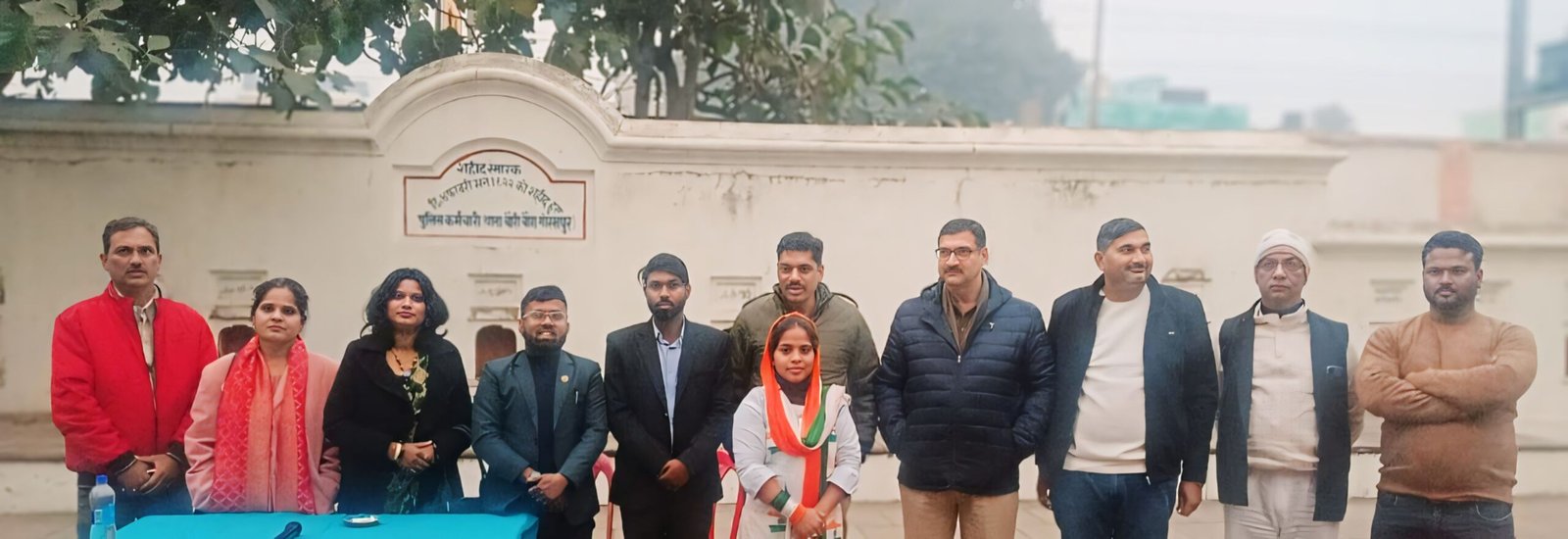 76 वां गणतंत्र दिवस के अवसर पर चौरी चौरा शहीद स्थल पर आयोजित हुआ कवि सम्मेलन