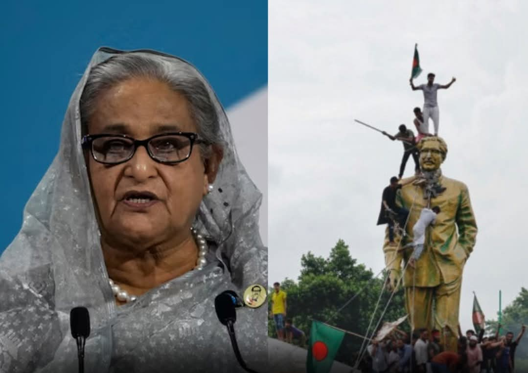 बांग्लादेश की युनूस सरकार ने शेख हसीना के पिता और पूर्व राष्ट्रपति शेख मुजीबुर्रहमान की विरासत को मिटाना कर दिया शुरू