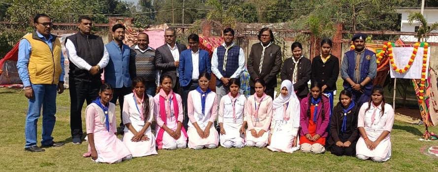 भारत स्काउट और गाइड तीन दिवसीय रोवर् / रेंजर प्रशिक्षण शिविर का समापन
