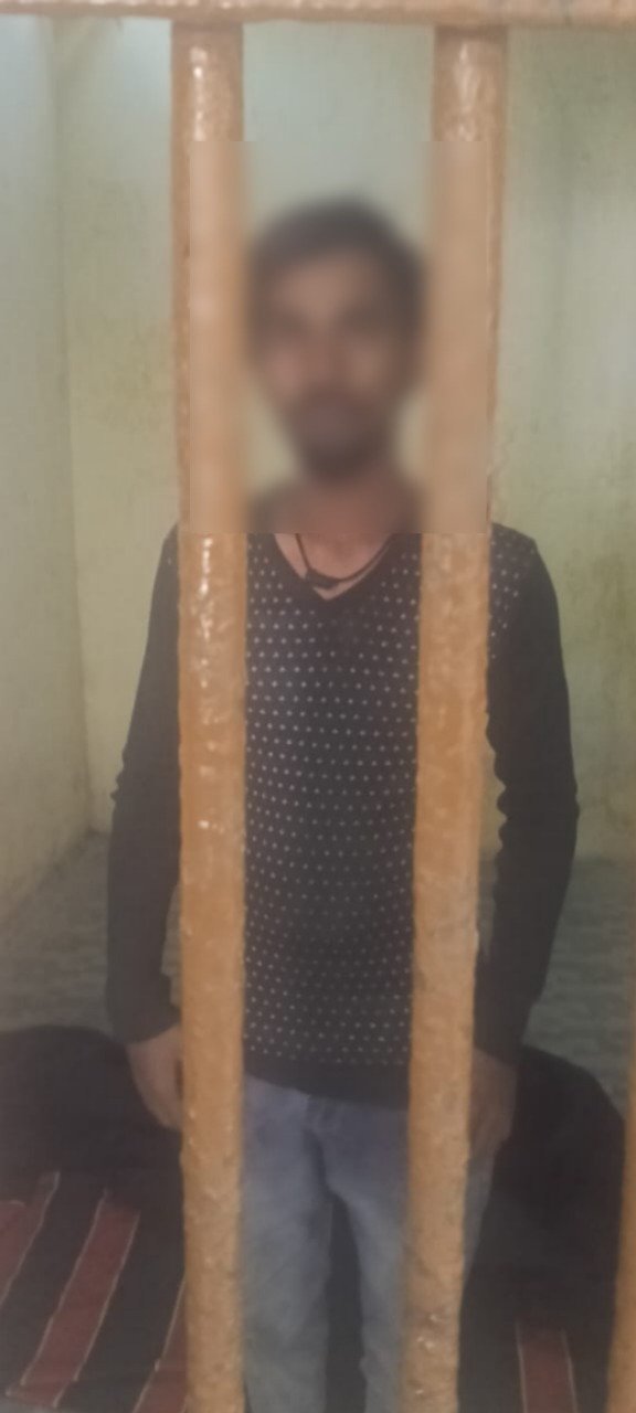 चोरी का आरोपित गिरफ्तार कब्जे से माल बरामद