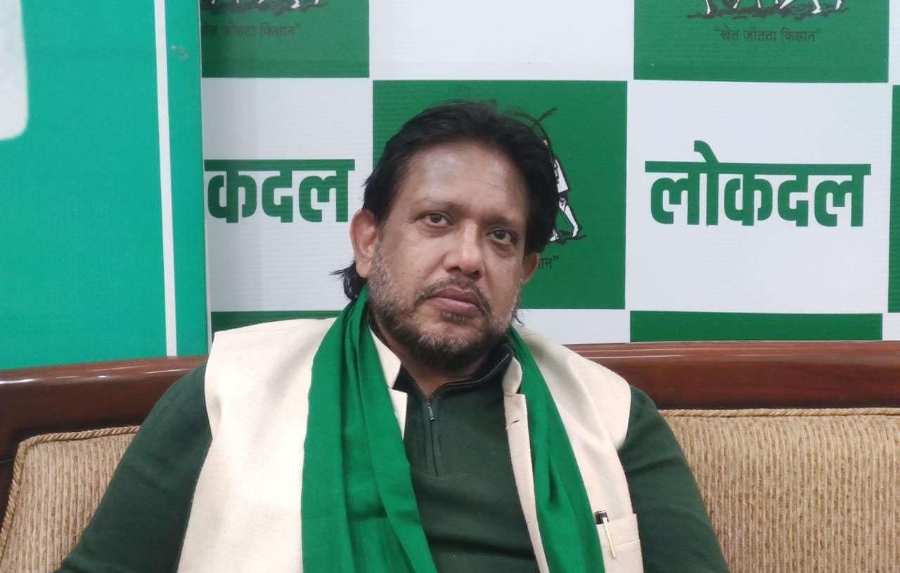 यूपी में मुसलमान त्यौहार नहीं मना पा रहा है यूपी में मुसलमान का हक छीना जा रहा है: लोकदल
