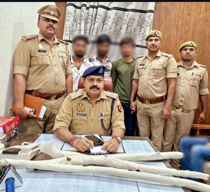 युवक के हत्या के तीन अभियुक्त को पुलिस ने किया गिरफ्तार