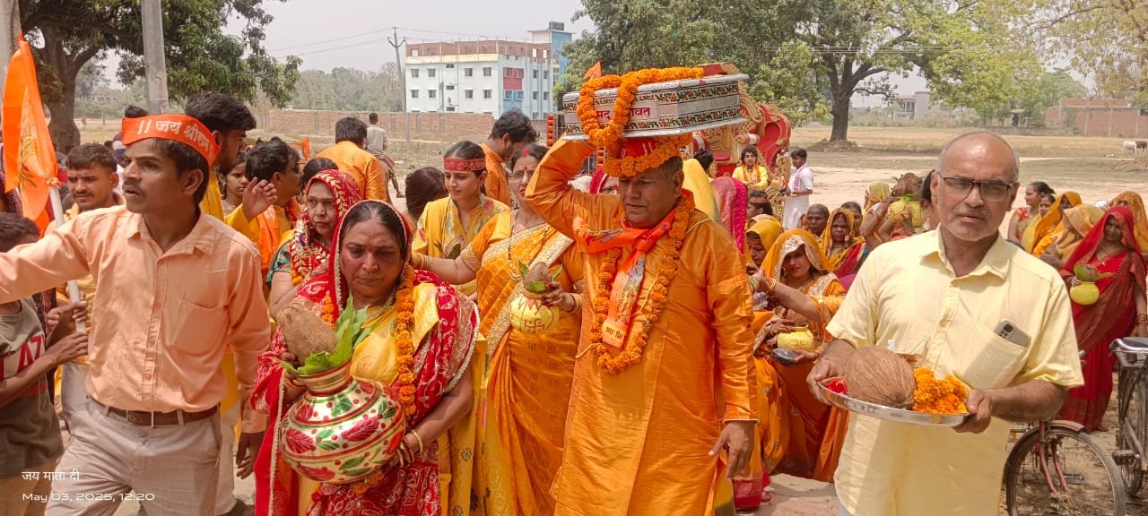 श्रीमद् भागवत कथा ज्ञान यज्ञ पीयूष वर्णन का भव्य शुभारंभ
