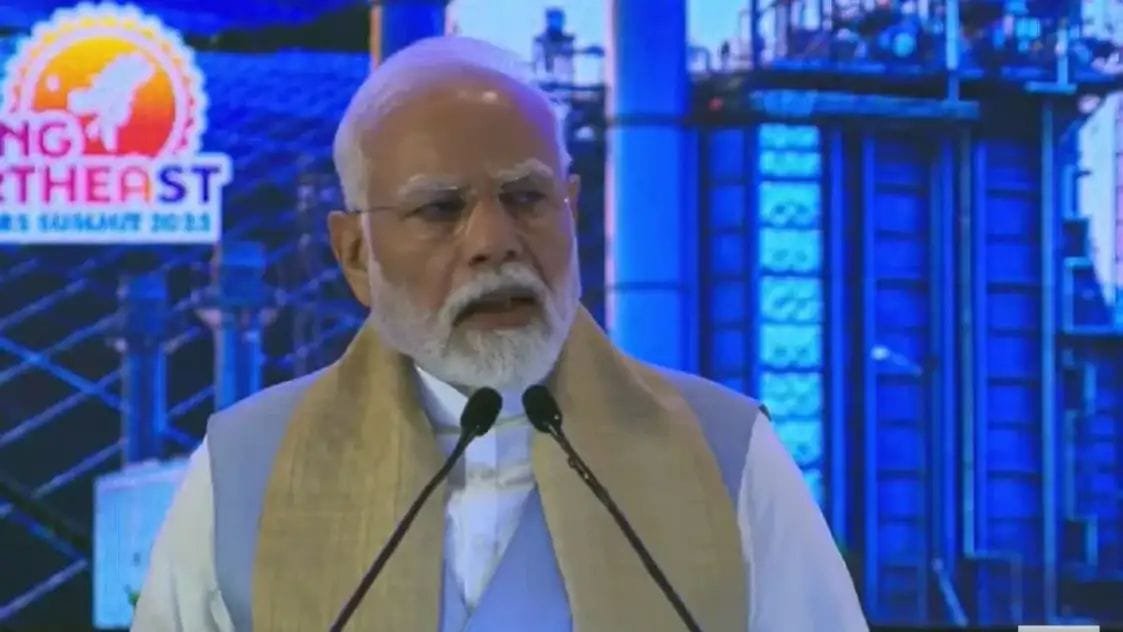 पीएम मोदी बोले- नॉर्थईस्ट मतलब पावर हब 