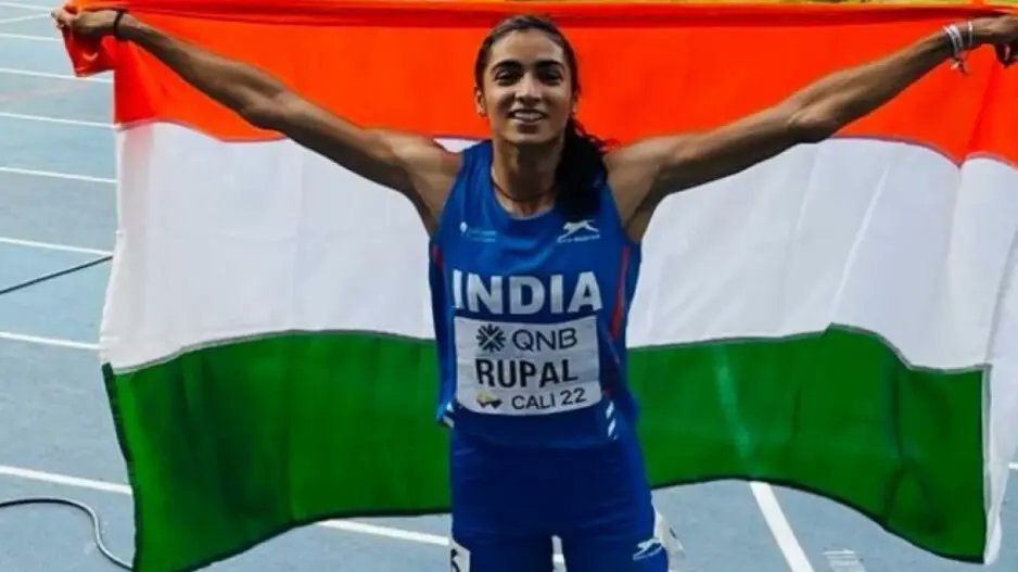 यूपी की बेटी जमकर दौड़ी और सिल्वर मेडल जीता