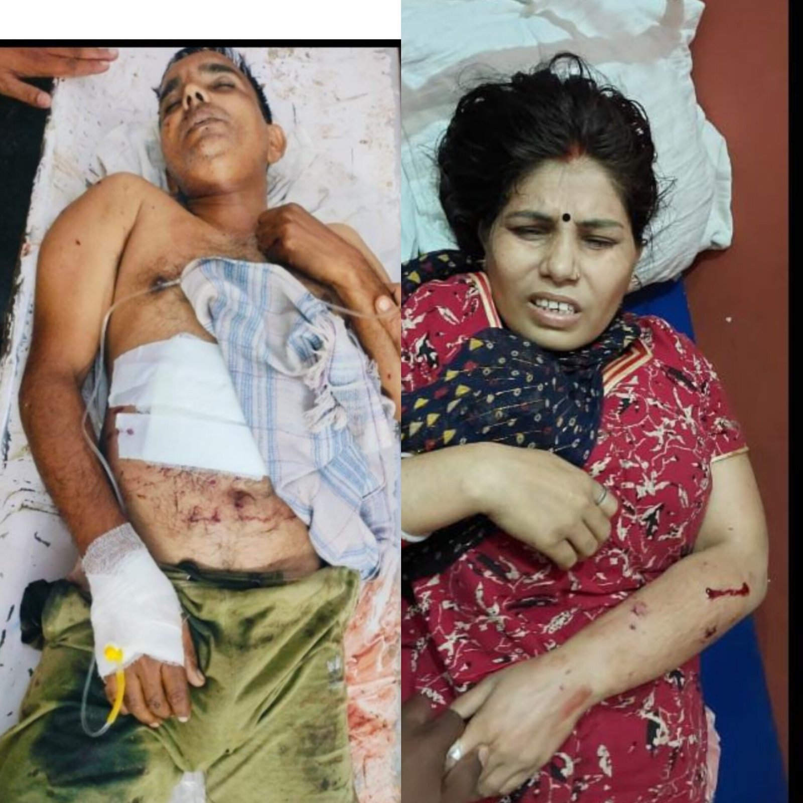 पिता ने बहू और पुत्र को मारी गोली, बहू की हालत नाजुक, पुत्र की मृत्यु
