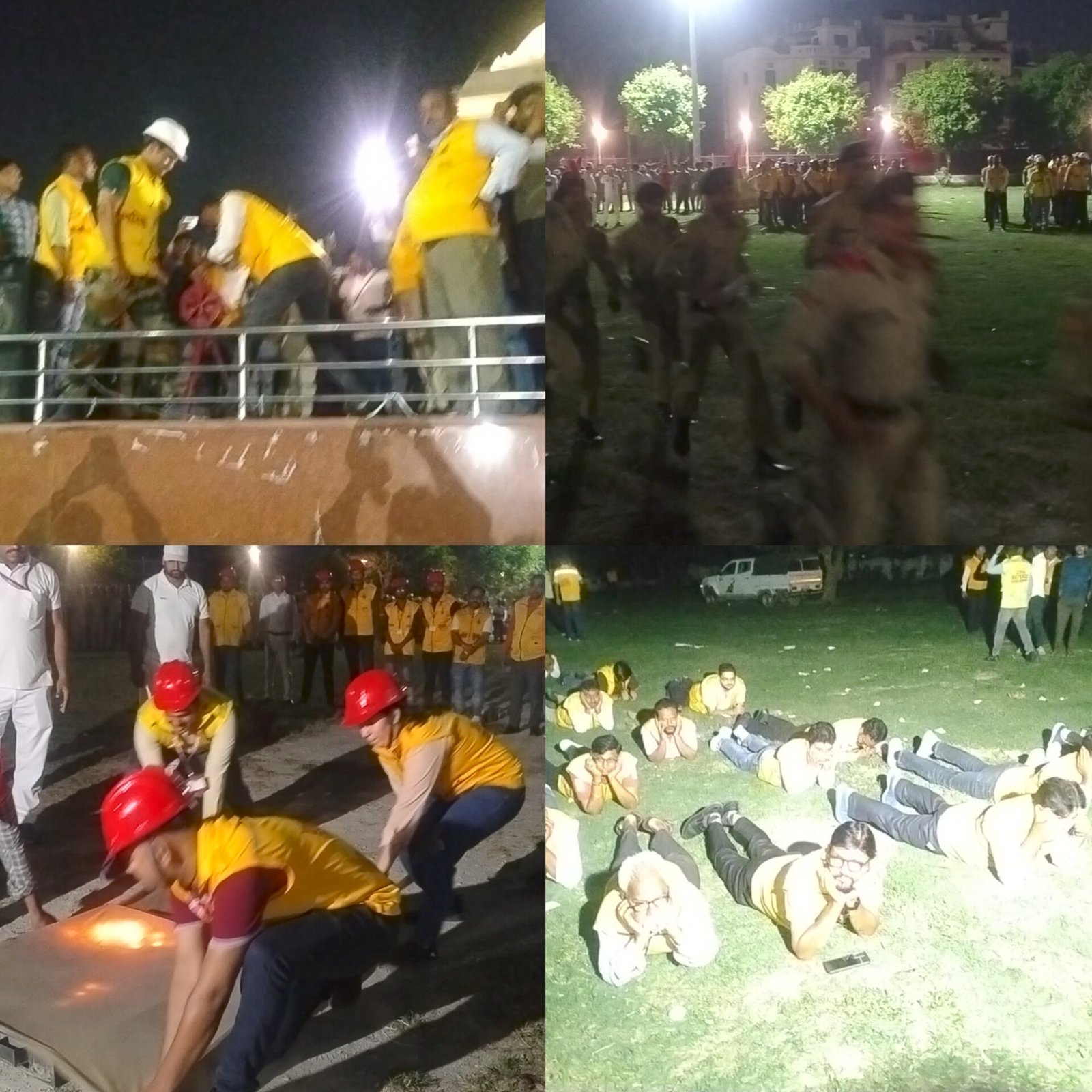 आपरेशन सिंदूर: गोरखपुर में हुआ मॉक ड्रिल, ब्लैक आउट, फाइटर प्लेन की गर्जना और बम धमाकों की आवाज से सहमें लोग, नागरिक सुरक्षा टीम ने किया रेस्क्यू