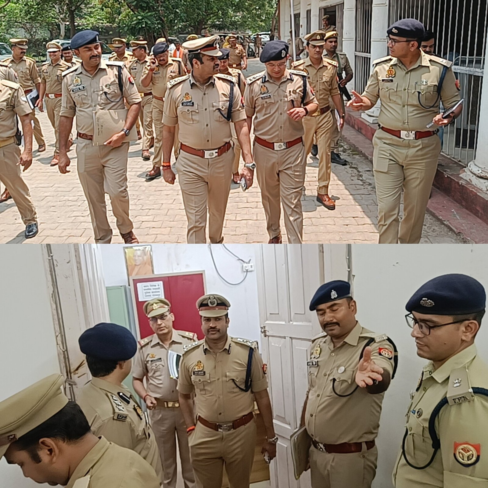 डीआईजी ने किया पुलिस लाइन , पुलिस ऑफिस का वार्षिक निरीक्षण