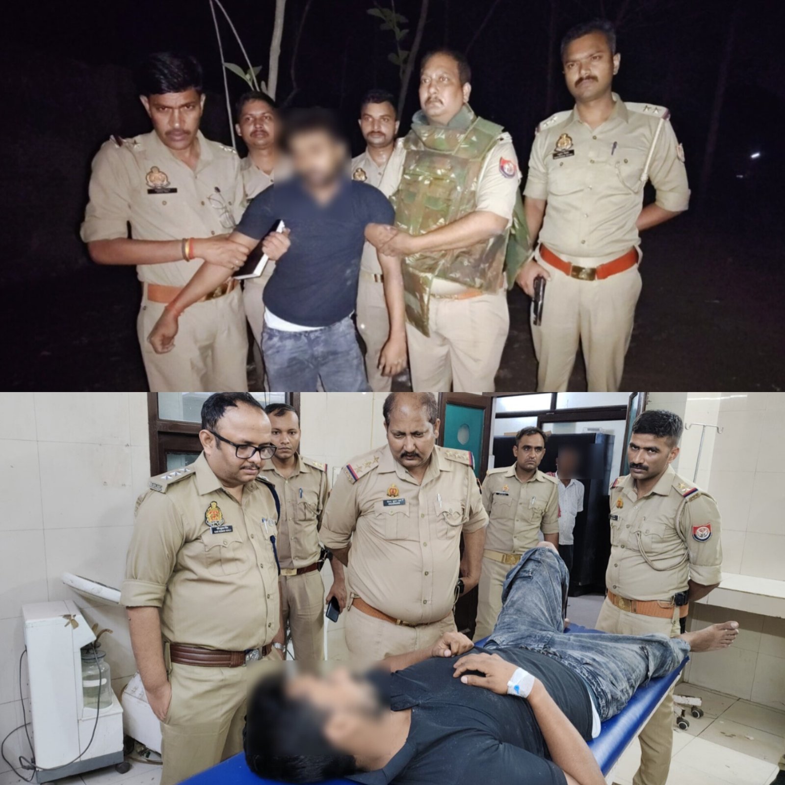 लगातार दूसरे दिन पुलिस मुठभेड़ में फरार गो तस्कर गिरफ्तार