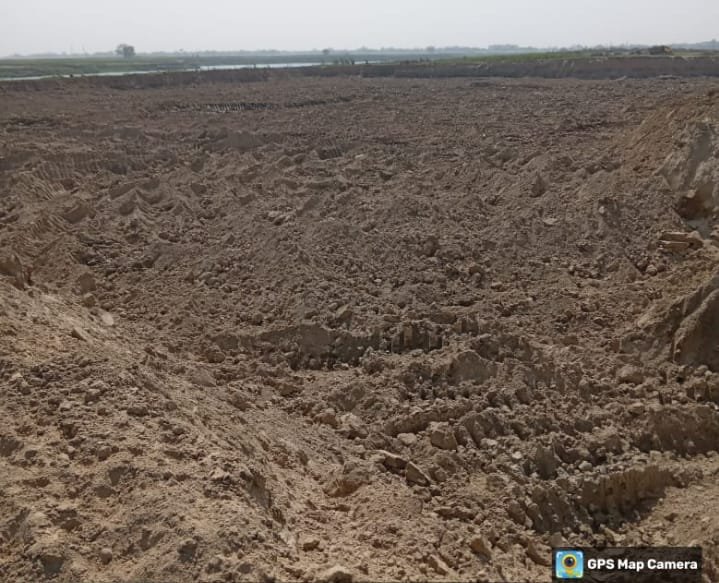 खनन माफियाओं को पर्यावरण से नहीं डर, राप्ती नदी के छोर तक कर डाल रहे अवैध खनन