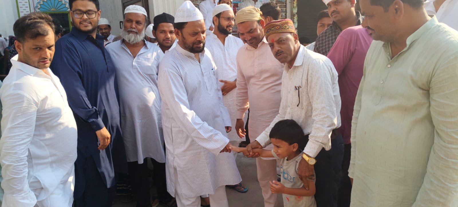 कुर्बानी और मुबारकबाद के साथ शांति पूर्वक सम्पन्न हुआ बकरीद