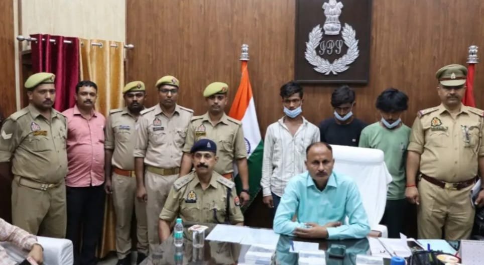 रेलवे पुलिस की बड़ी कामयाबी, तीन शातिर चोर गिरफ्तार