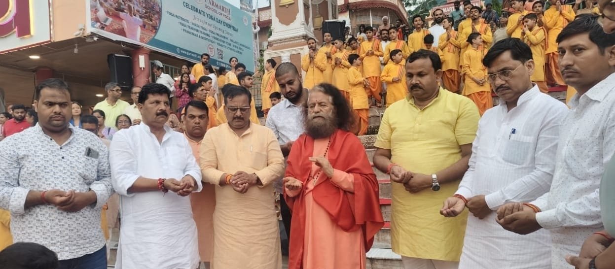 ऋषिकेश में डबल इंजन सरकार की आस्था और विकास का संगम : डॉ. धर्मेंद्र सिंह