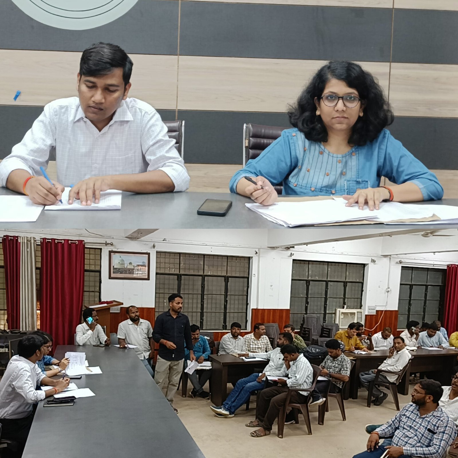 शिक्षा मित्र , पंचायत मित्र व ग्राम सेवक को दिया गया बीएलओ की जिम्मेदारी