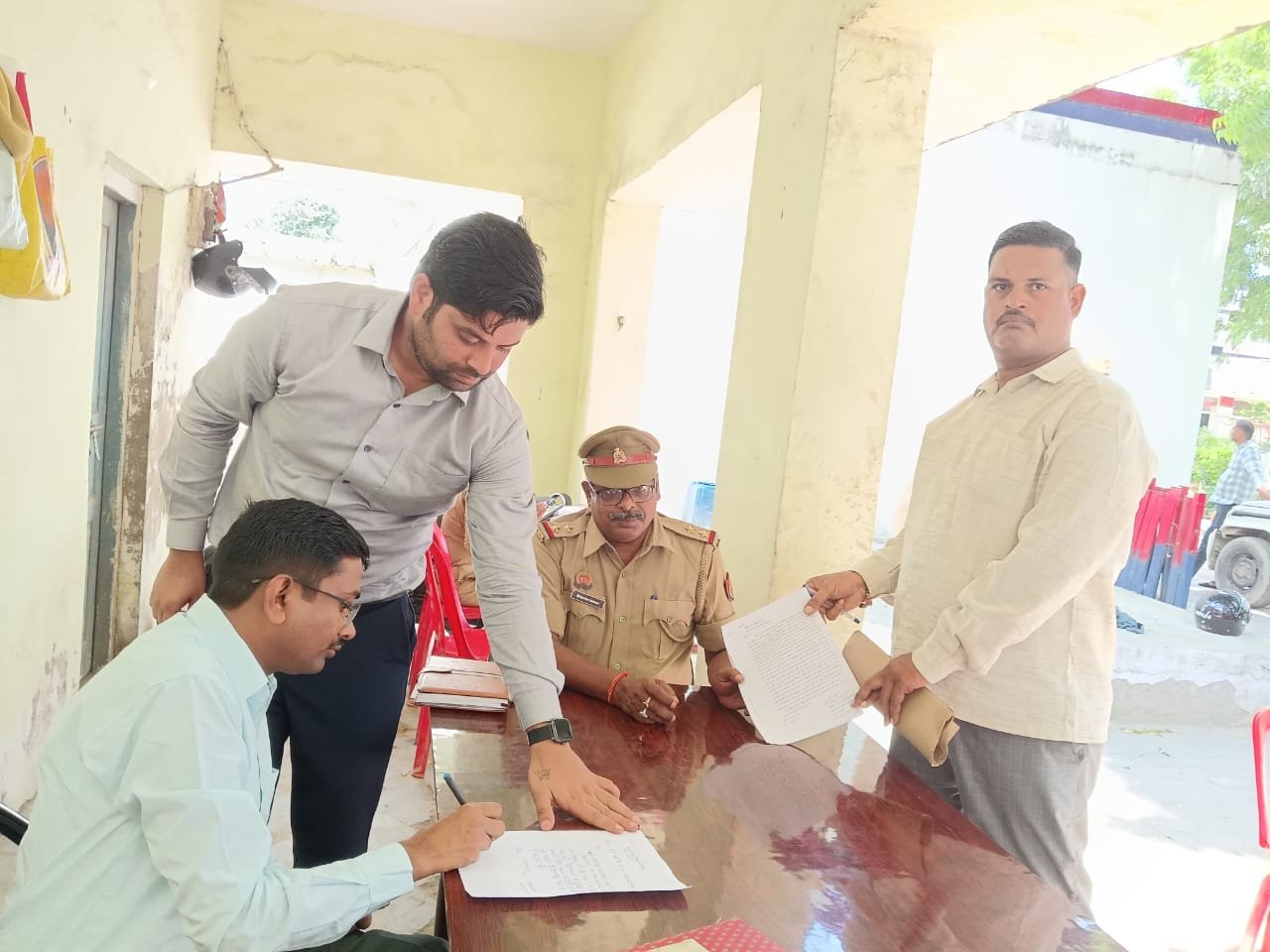 थाना समाधान दिवस पर आए 29 मामले, 4 का हुआ निस्तारण