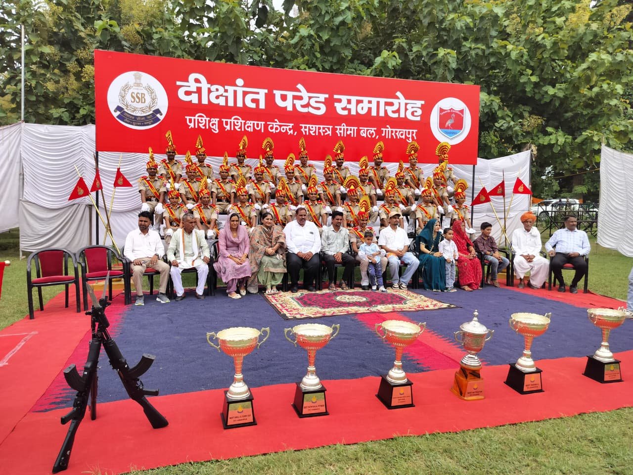 28 जवानों ने ली शपथ, पासिंग आउट परेड में दिखी युद्ध कला की दक्षता