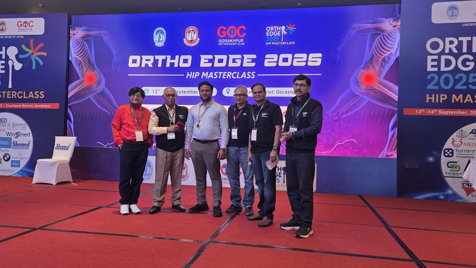 उत्तर प्रदेश ऑर्थोपेडिक्स एसोसिएशन द्वारा “ऑर्थोएज 2025” सम्मेलन का आयोजन