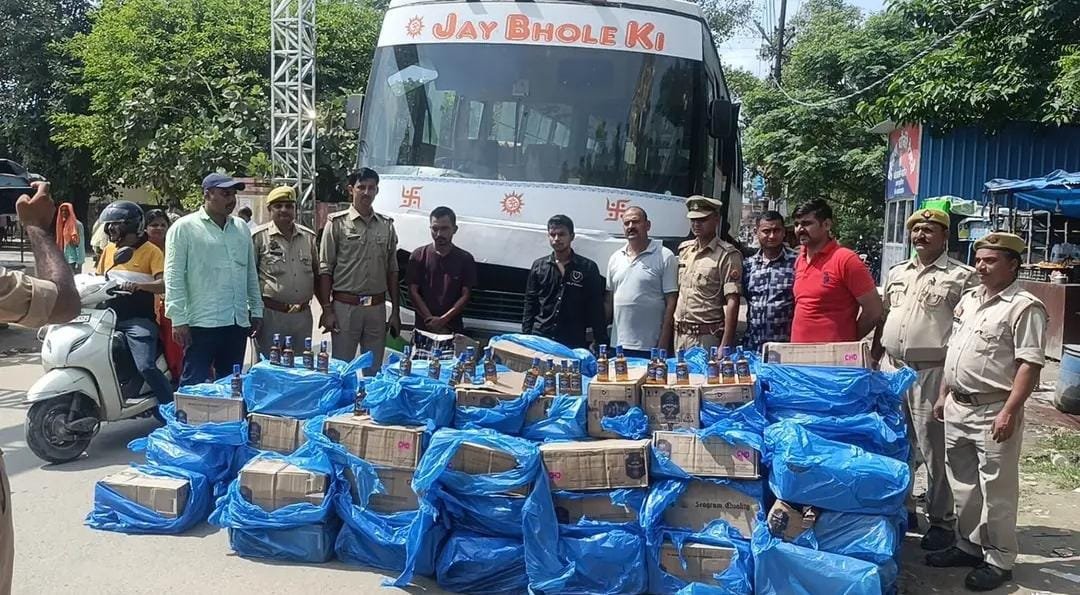 पकड़ी गई 70 लीटर अवैध शराब