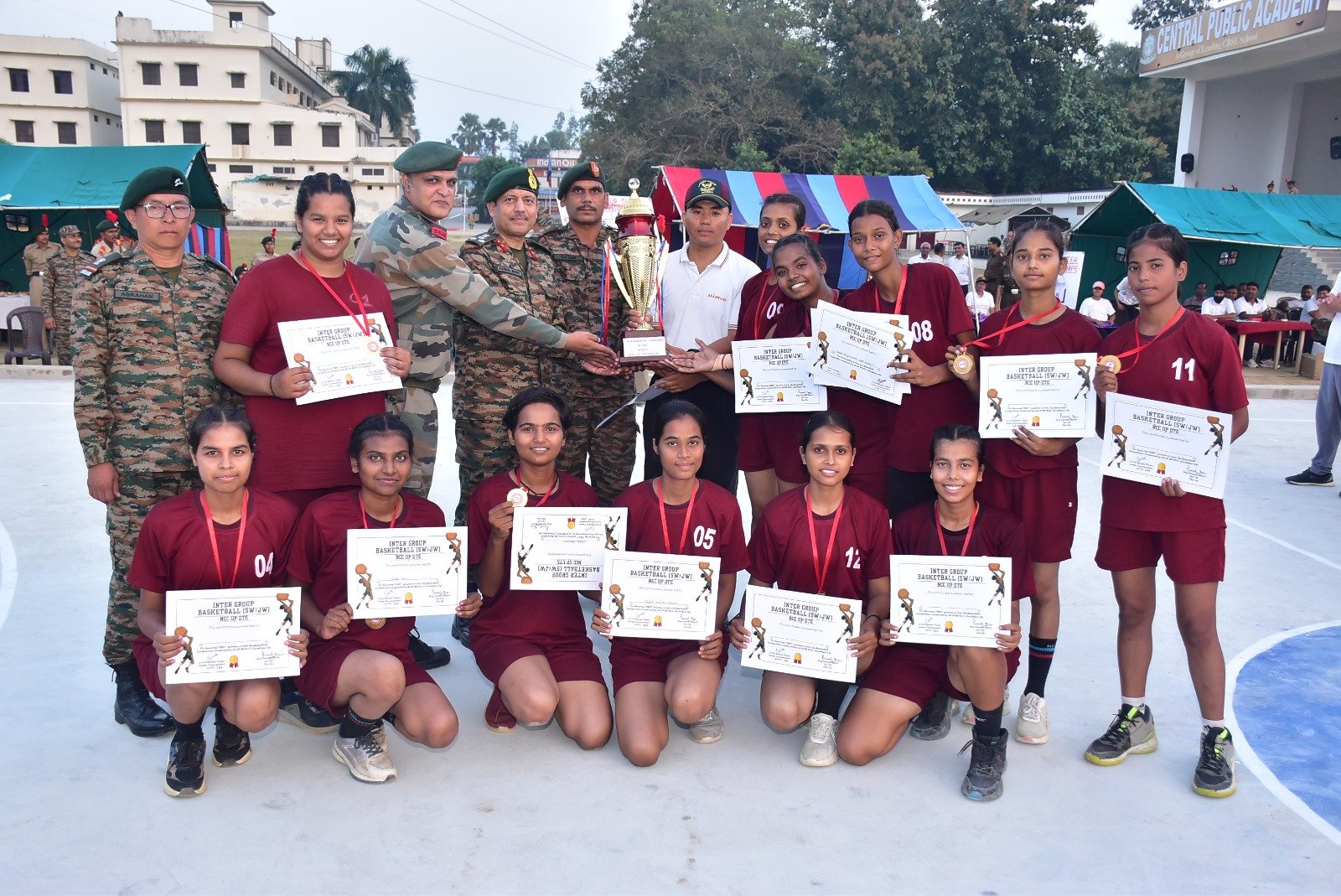 संयुक्त वार्षिक प्रशिक्षण –164 : गोरखपुर ग्रुप ने लखनऊ को हराकर जीता फाइनल मुकाबला