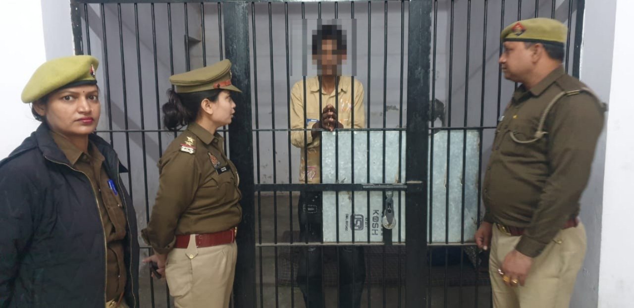 फिल्मी डायलॉग वाले रीलबाज युवक को मीरापुर थाना प्रभारी ने दिखाया जेल का रास्ता”