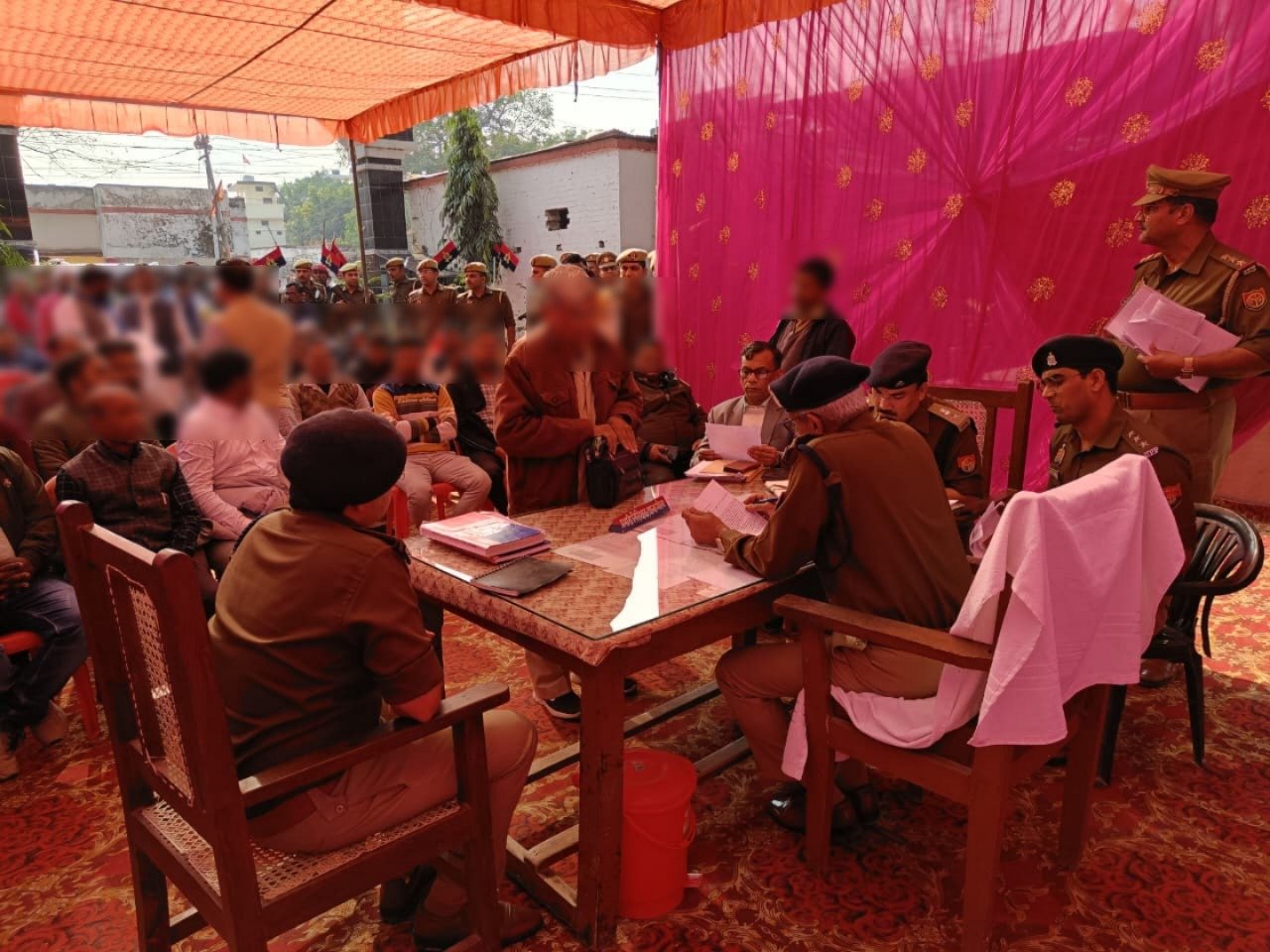 एडीजी जोन मुथा अशोक जैन ने किया थाना गोला का वार्षिक निरीक्षण