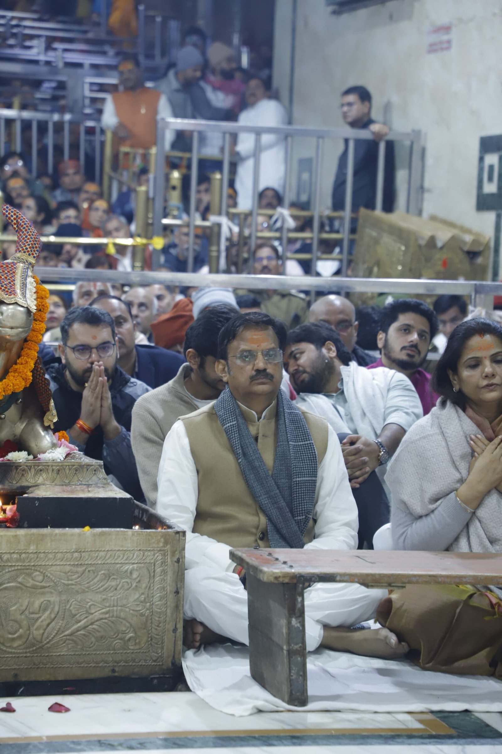 सुप्रीम कोर्ट के जस्टिस श्री विपुल मनुभाई पंचोली ने भस्म आरती में किए श्री महाकालेश्वर जी के दर्शन”