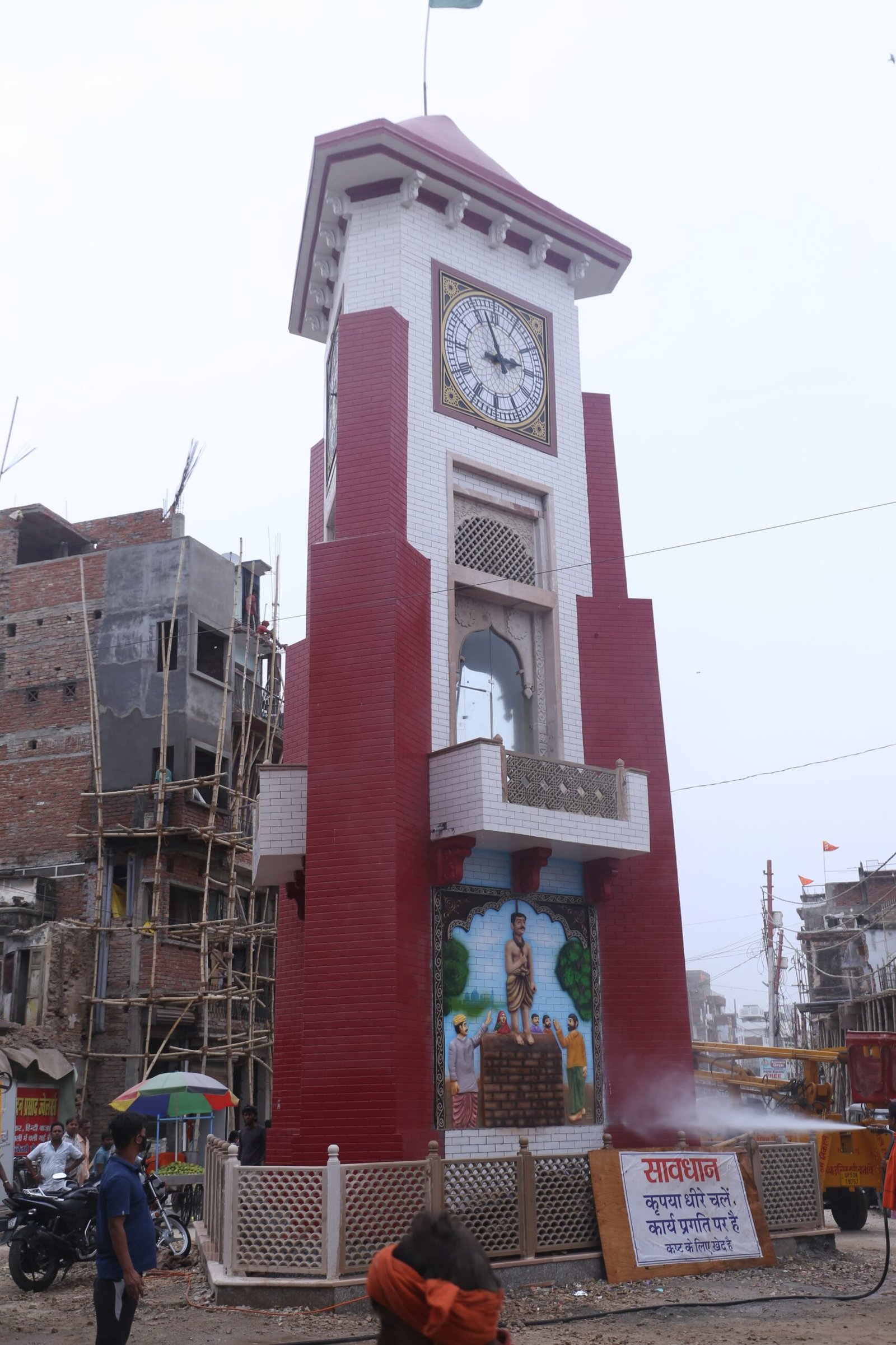 रविवार को ऐतिहासिक घंटाघर के सौंदर्यीकरण कार्य का सीएम योगी करेंगे लोकार्पण