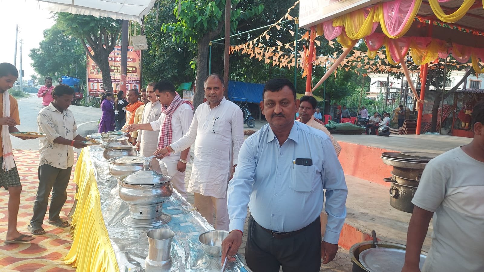श्री बालाजी दरबार में विशाल भंडारे का आयोजन