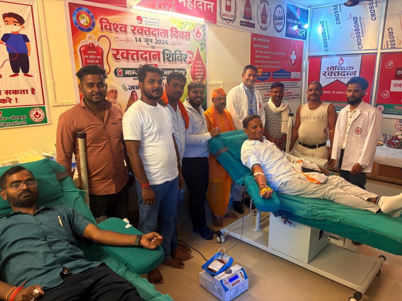 रक्तदान करुणा और मानवता के प्रति प्रतिबद्धता – प्रीति उमर