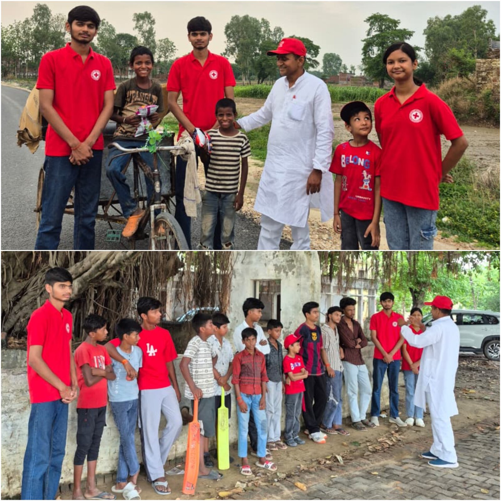 भारतीय रेड क्रॉस सोसाइटी ने बच्चों के रक्षार्थ हेतु चलाया जागरूकता अभियान